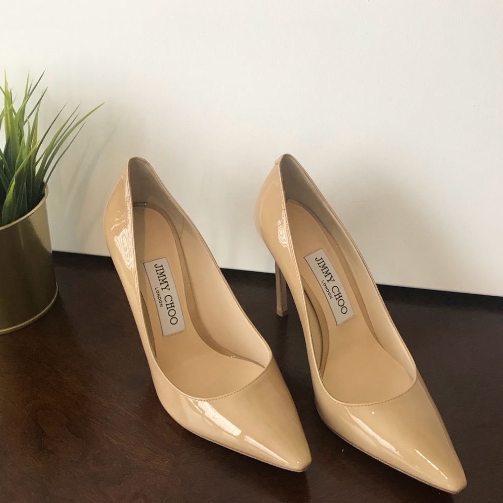 Jimmy Choo Patent leather pumps 100mm (brand new)